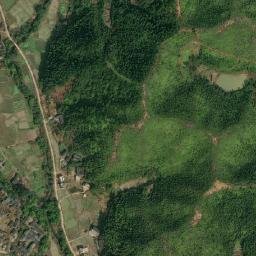 Satellite imagery of Huoyan Shan, CN