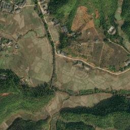Satellite imagery of Huoyan Shan, CN
