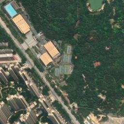 Satellite imagery of Shigu Shan, CN