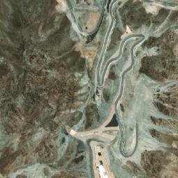 Satellite imagery of Jabal Ḑafda‘, AE