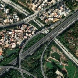 Satellite imagery of Xi Shan, CN