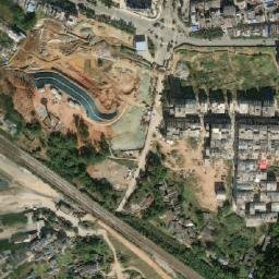 Satellite imagery of Jinhua Shan, CN