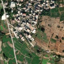 Satellite imagery of Binglang Shan, CN