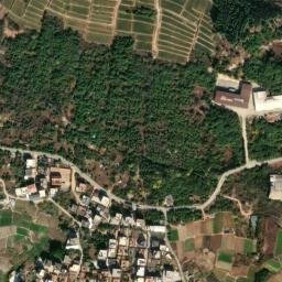 Satellite imagery of Binglang Shan, CN
