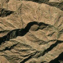 Satellite imagery of Jabal Ḩattá, AE