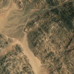 Satellite imagery of Jabal Ḩafāfīt, EG