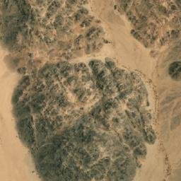 Satellite imagery of Jabal Ḩafāfīt, EG