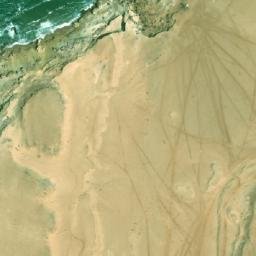 Satellite imagery of Punta Siete Cabos, EH