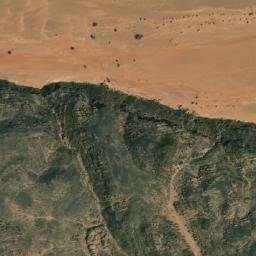 Satellite imagery of Jabal Ḩuqāb an Na‘j, EG