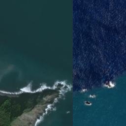 Satellite imagery of Sanxiantai, TW