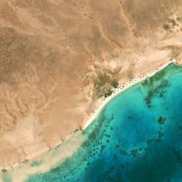 Satellite imagery of Ra’s Hunkūrāb, EG