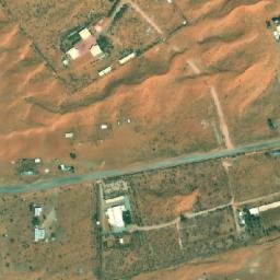 Satellite imagery of Jabal Muḩayjir, AE