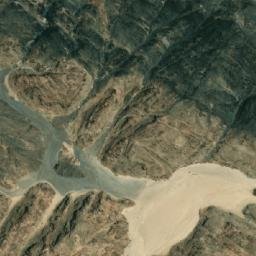 Satellite imagery of Jabal al Mukhaţţaţah, EG