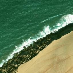 Satellite imagery of Cabo Leven, EH