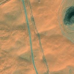 Satellite imagery of Jabal Dhuwaybān, SA
