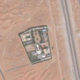 Satellite imagery of Qarn Bint Sa‘īd, AE