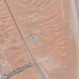 Satellite imagery of Qarn Bint Sa‘īd, AE