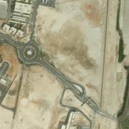 Satellite imagery of Al Mafraq Transmitter, Large Mast, AE