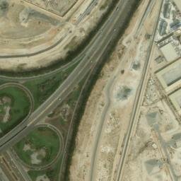 Satellite imagery of Al Mafraq Transmitter, Large Mast, AE