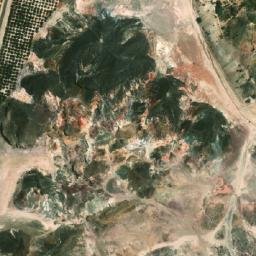 Satellite imagery of Qarn Zaqīq, AE