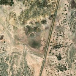 Satellite imagery of Qarn Zaqīq, AE