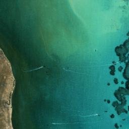 Satellite imagery of Ra’s Qul‘ān, EG