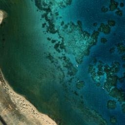 Satellite imagery of Ra’s Qul‘ān, EG