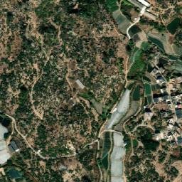 Satellite imagery of Houbei Shan, CN