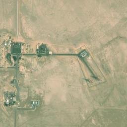 Satellite imagery of Al-Dhabbaya Mediumwave Transmitter ( 1170 kHz), Tower Southwest, AE