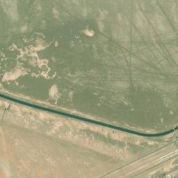 Satellite imagery of Al-Dhabbaya Mediumwave Transmitter (1539 kHz), Tower East, AE