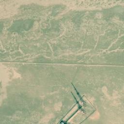 Satellite imagery of Al-Dhabbaya Mediumwave Transmitter, Tower South, AE
