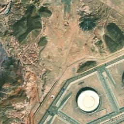 Satellite imagery of Jabal az̧ Z̧annah, AE