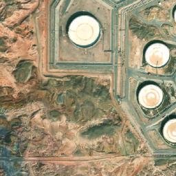 Satellite imagery of Jabal az̧ Z̧annah, AE
