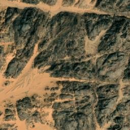 Satellite imagery of Jabal Ghurāb Rayyān, EG