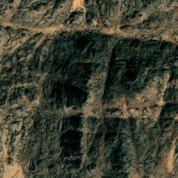 Satellite imagery of Jabal Ghurāb Rayyān, EG