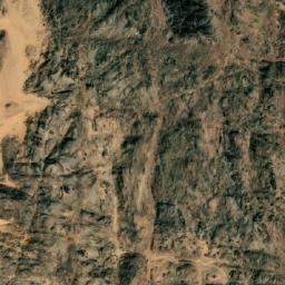 Satellite imagery of Jabal Ghurāb Rayyān, EG