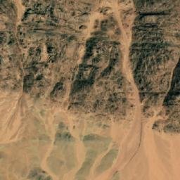 Satellite imagery of Jabal Ghurāb Rayyān, EG