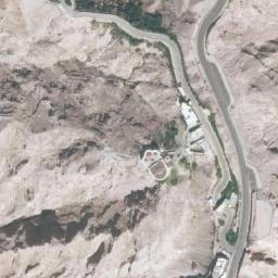 Satellite imagery of Jabal Ḩafīt, AE