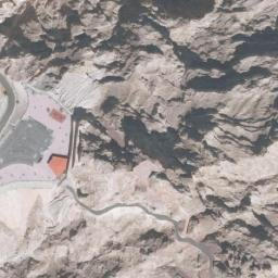 Satellite imagery of Jabal Ḩafīt, AE