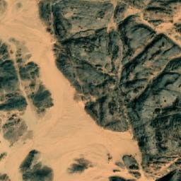 Satellite imagery of Jabal Ghurāb ‘Aţshān, EG