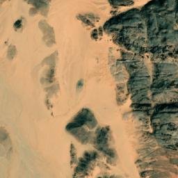 Satellite imagery of Jabal Ghurāb ‘Aţshān, EG
