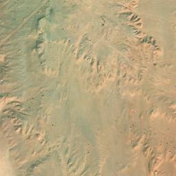 Satellite imagery of Jabal Barākah, AE