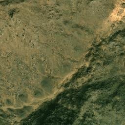 Satellite imagery of Tadrart Settefet, DZ