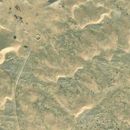 Satellite imagery of Qarn Jamal, AE