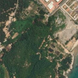 Satellite imagery of Gulei Shan, CN
