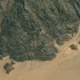 Satellite imagery of Gebel Umm Zionûn, EG