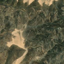 Satellite imagery of Gebel Abu Husenat, EG