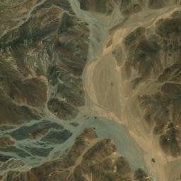 Satellite imagery of Gebel Abu Husenat, EG
