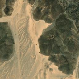 Satellite imagery of Gebel Abu Husenat, EG