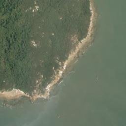 Satellite imagery of Mitre Rock, CN